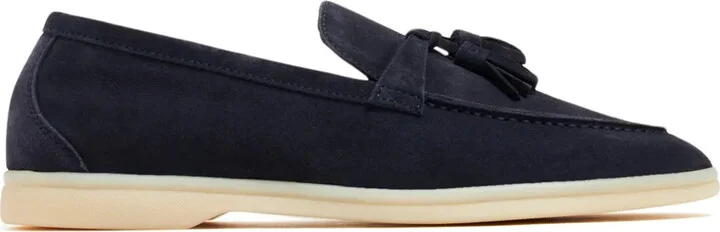 Leandra suede loafers