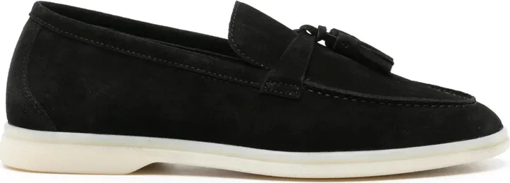 Leandra suede loafers