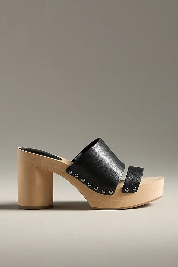 Leann Wood-Bottom Heels