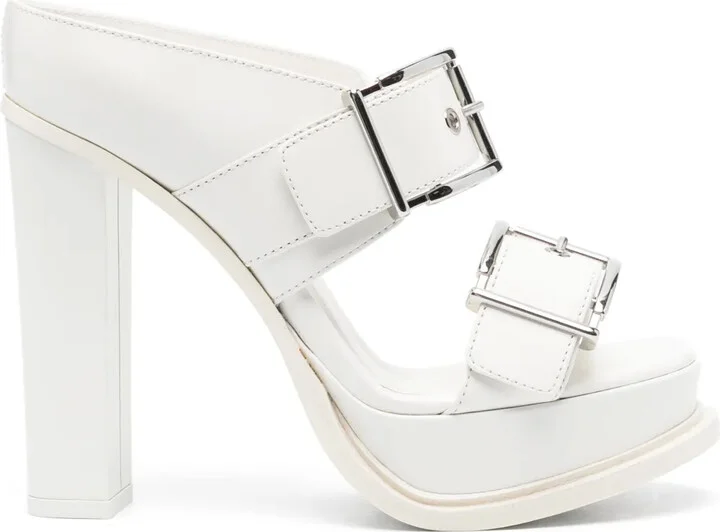 Leath S sandals