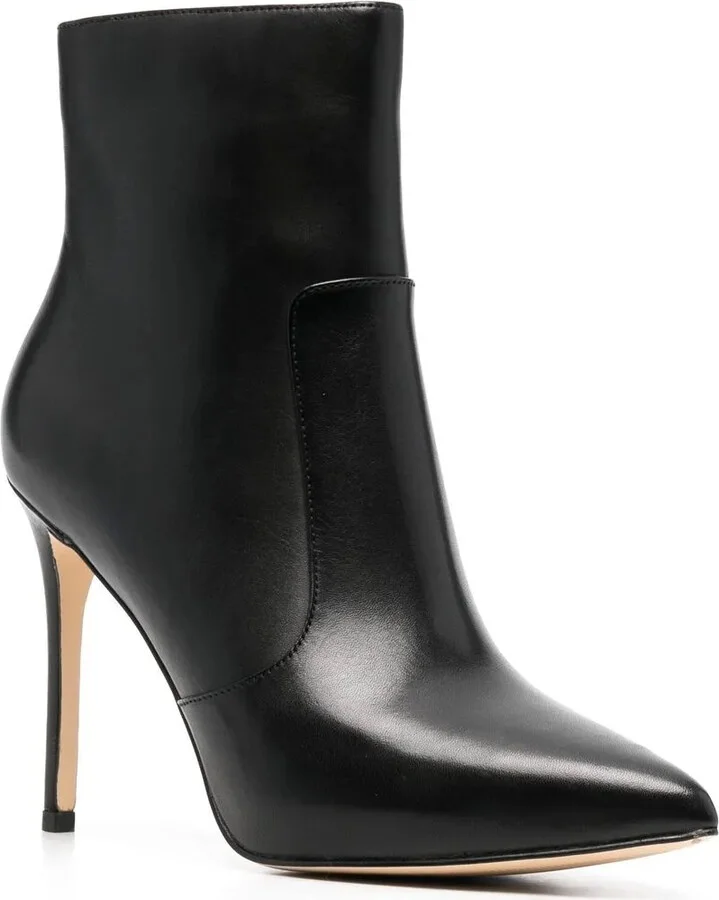 Leather 105mm Ankle Boots - Image 2