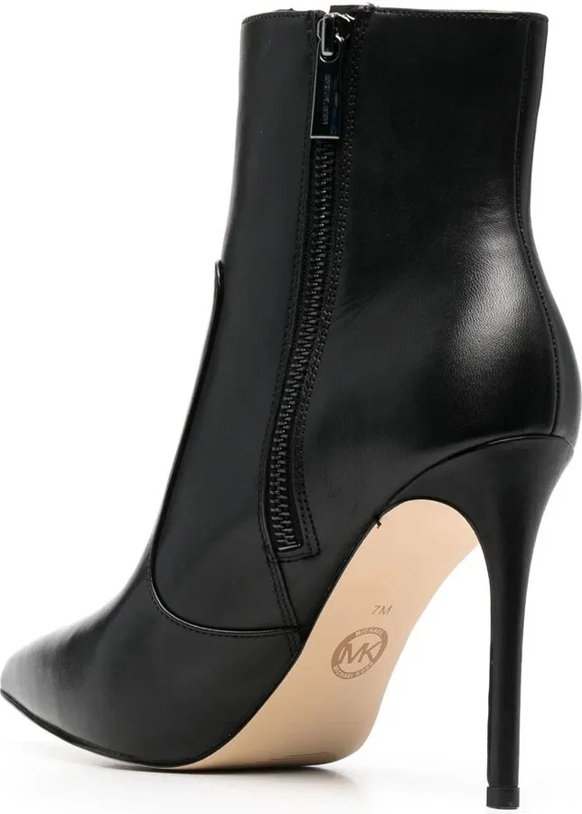 Leather 105mm Ankle Boots - Image 3