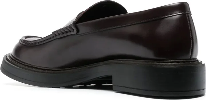 Leather 50mm Penny Loafers - Image 3