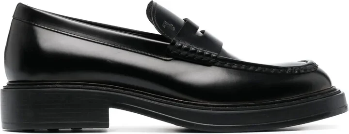 Leather 50mm Penny Loafers