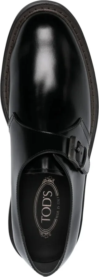 Leather 55mm Monk Shoes - Image 4