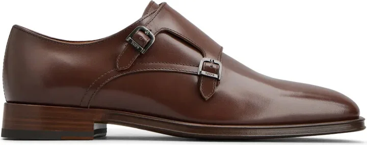 Leather 55mm Monk Shoes
