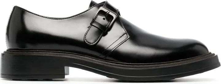 Leather 55mm Monk Shoes