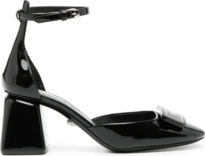Leather 80mm Pumps