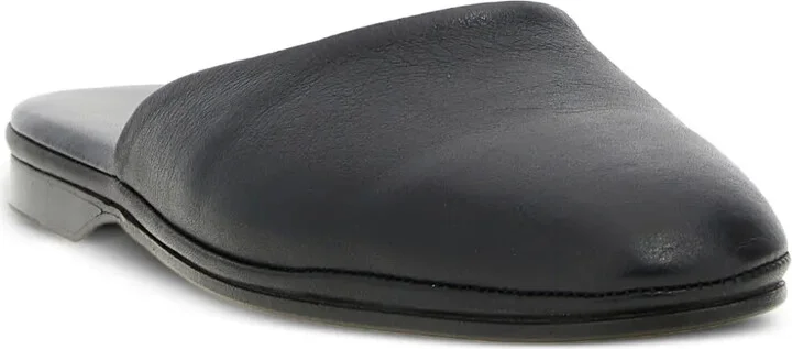 Leather Almond-Toe Mules - Image 2