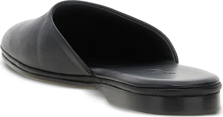 Leather Almond-Toe Mules - Image 3