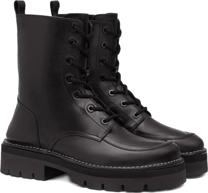Leather Anatomical-Toe Boots - Image 2