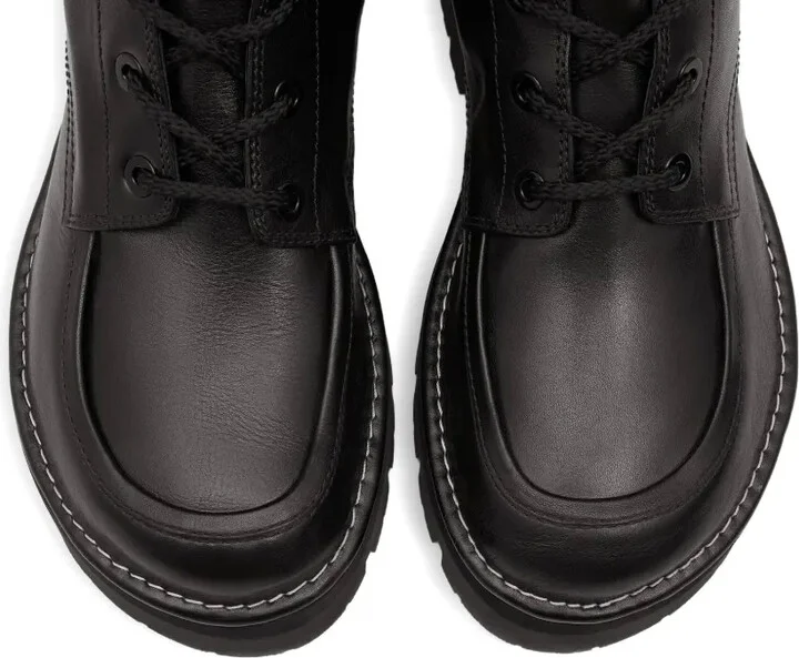 Leather Anatomical-Toe Boots - Image 4