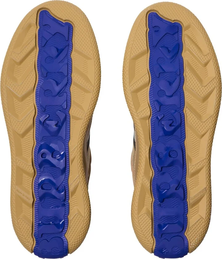 Leather and Check Terrace Sneakers - Image 6