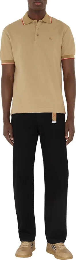 Leather and Check Terrace Sneakers - Image 7