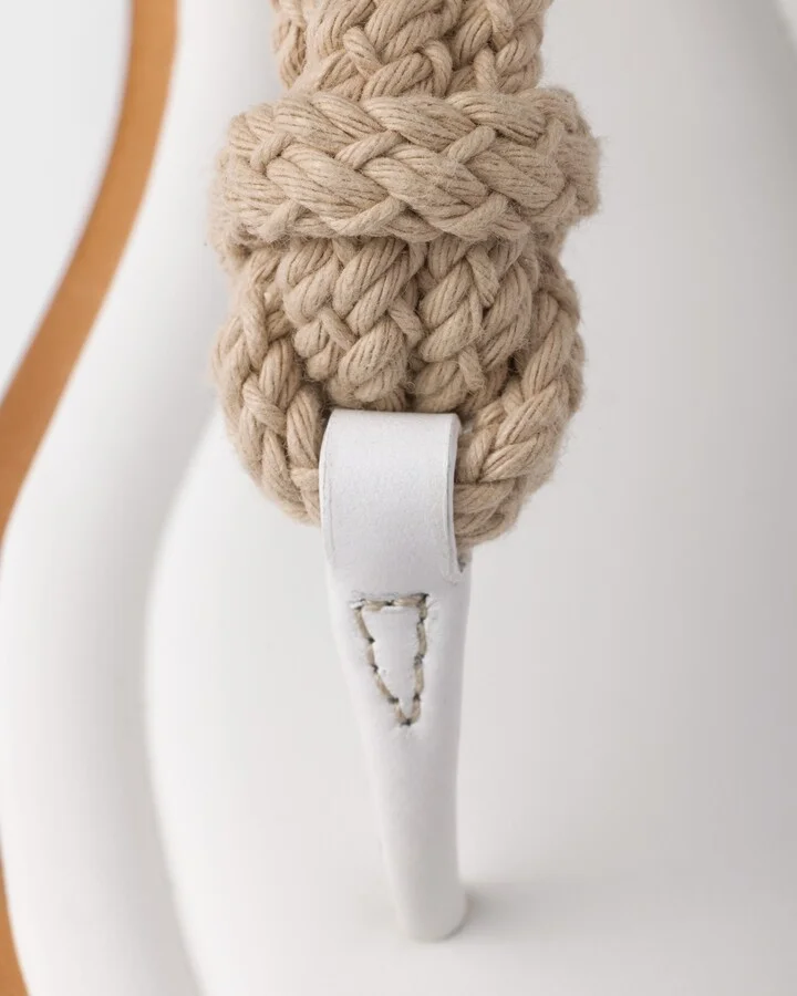 Leather and cord thong sandals - Image 6