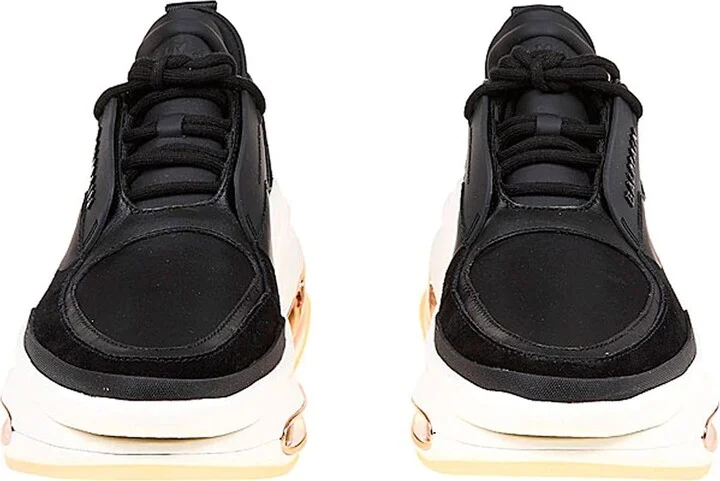Leather And Fabric Sneakers - Image 4
