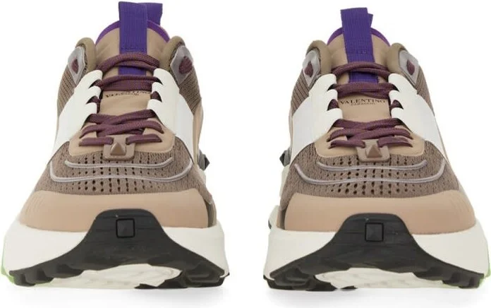 Leather And Mesh Sneaker - Image 4