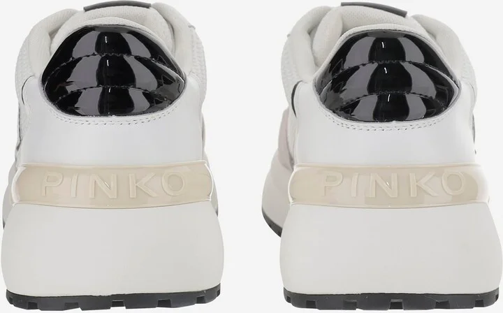 Leather And Mesh Sneakers With Logo - Image 4