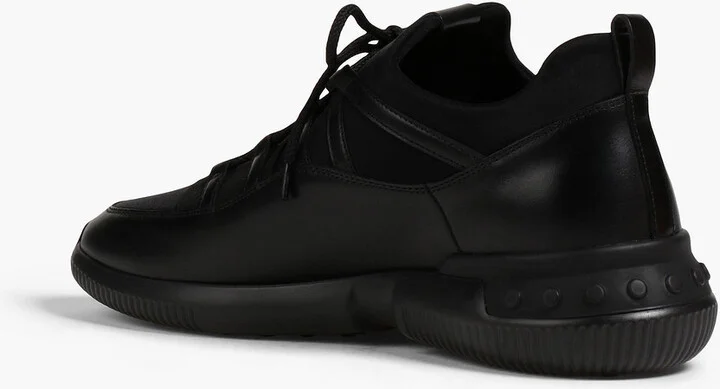 Leather and neoprene sneakers - Image 3