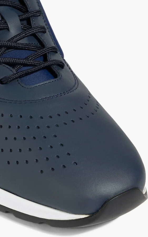 Leather and neoprene sneakers - Image 4