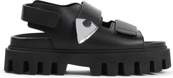 Leather And Rubber Sandals - Image 2