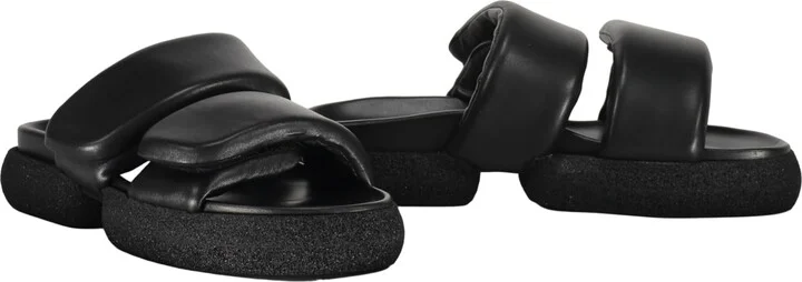 Leather And Rubber Slides - Image 2