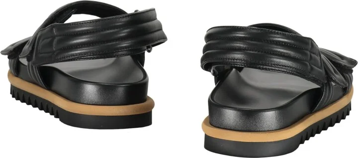 Leather And Rubber Slides - Image 3
