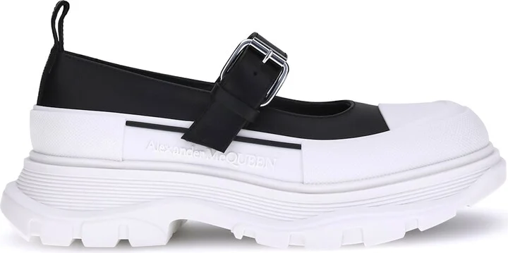 Leather And Rubber Sneakers