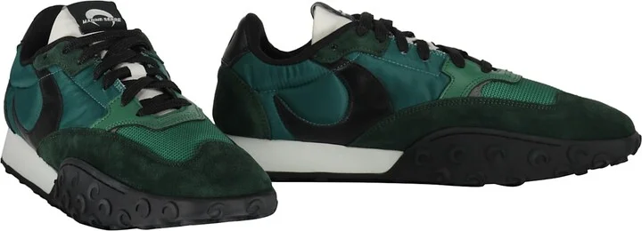 Leather And Suede Inserts Sneakers - Image 2