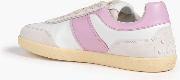 Leather and suede sneakers - Image 3