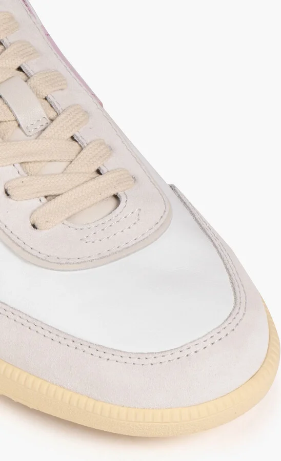 Leather and suede sneakers - Image 4
