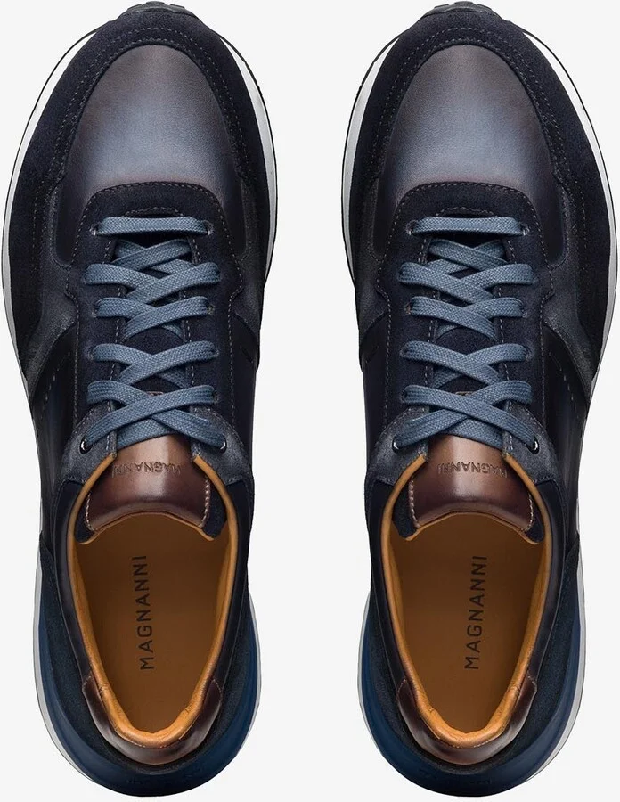 Leather and Suede Sneakers - Image 2