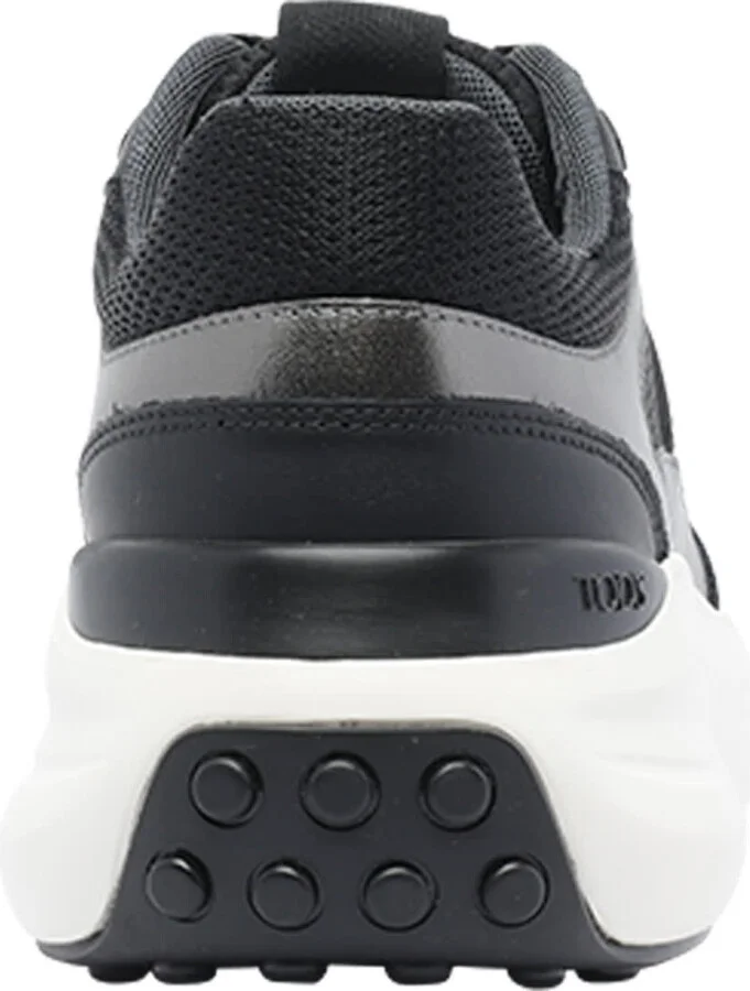 Leather And Technical Fabric Sneakers - Image 4