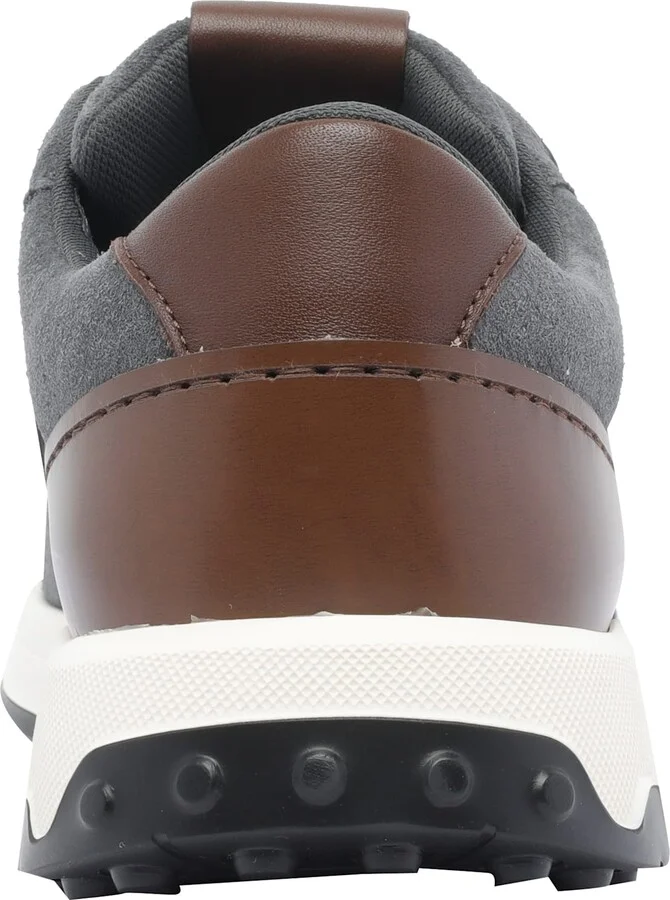 Leather And Technical Fabric Sneakers - Image 4