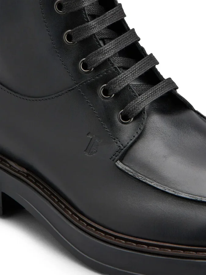 Leather Ankle Boots - Image 5