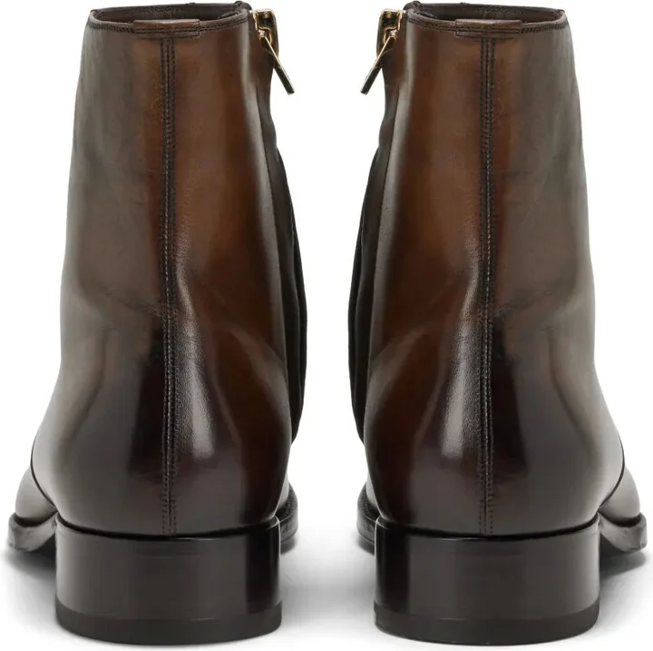 Leather Ankle Boots - Image 3