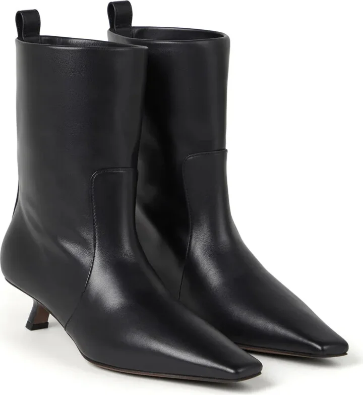 Leather Ankle Boots - Image 2