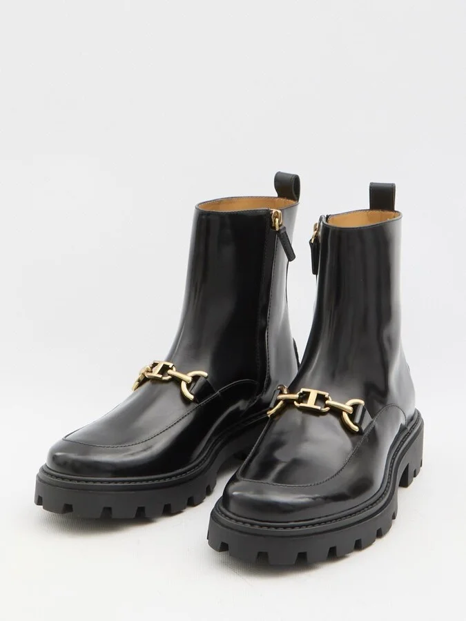 Leather Ankle Boots - Image 2