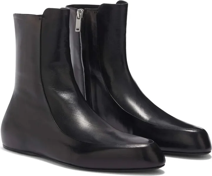 Leather Ankle Boots - Image 2
