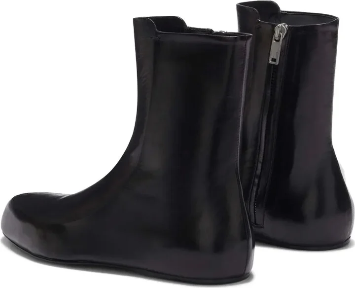Leather Ankle Boots - Image 3