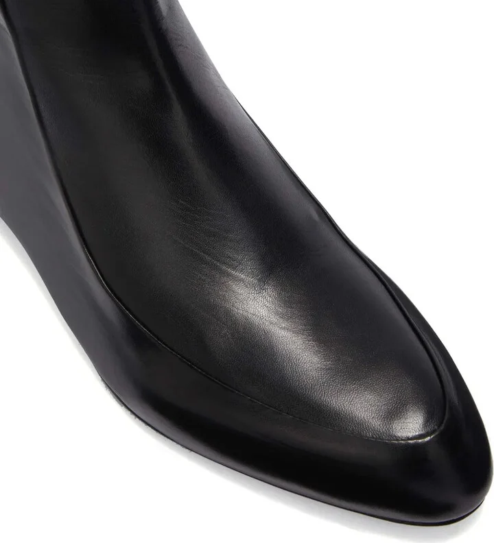 Leather Ankle Boots - Image 5
