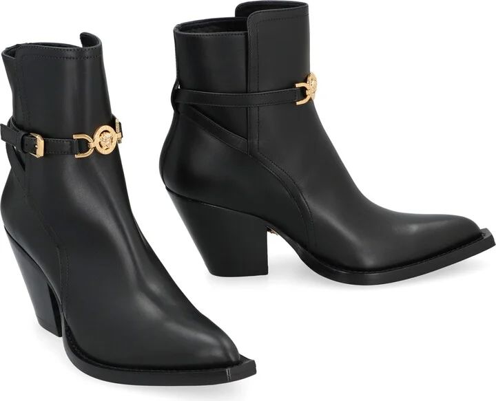 Leather Ankle Boots - Image 3