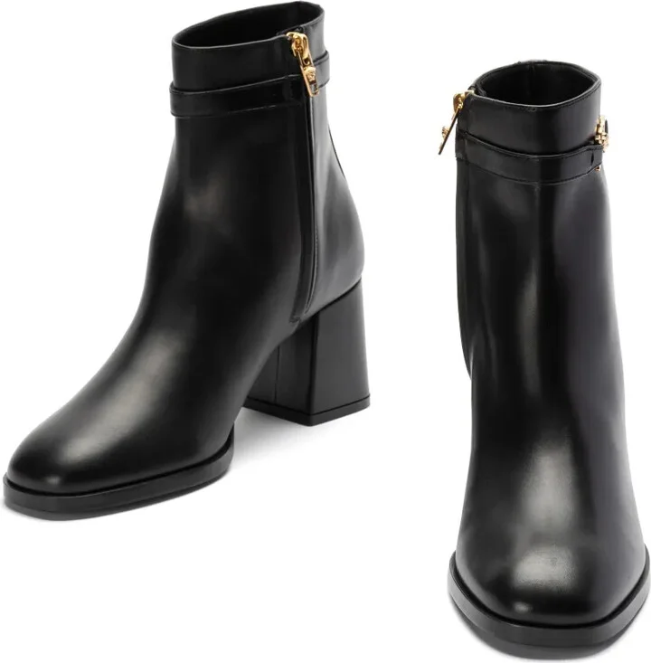 Leather Ankle Boots - Image 4