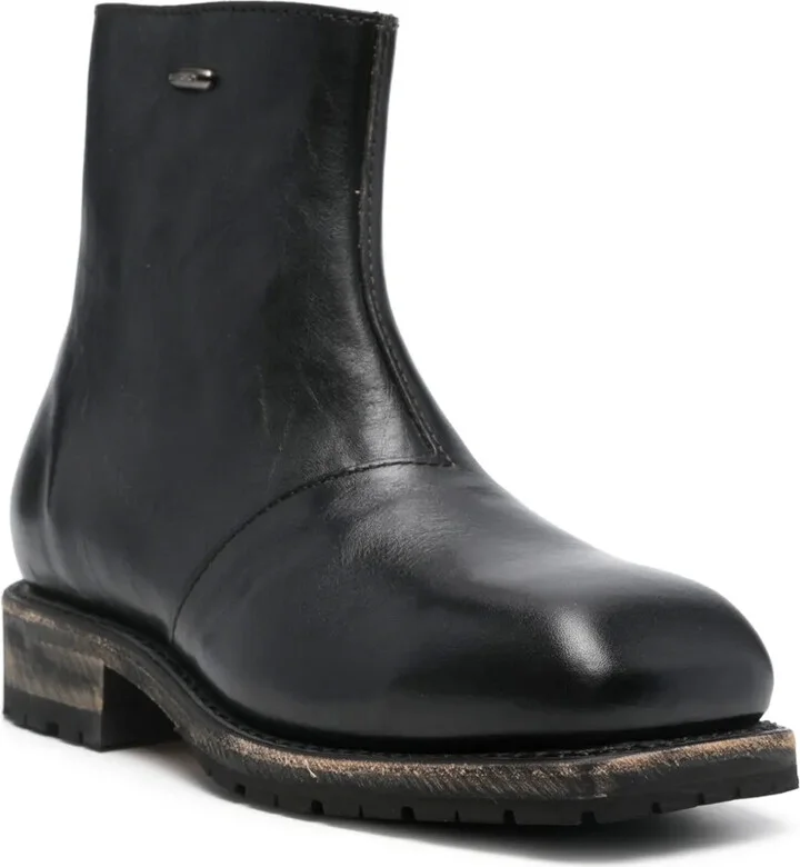 Leather Ankle Boots - Image 2