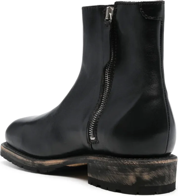 Leather Ankle Boots - Image 3