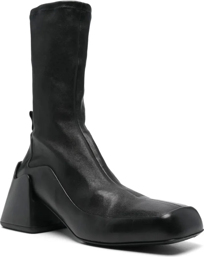 Leather Ankle Boots - Image 2