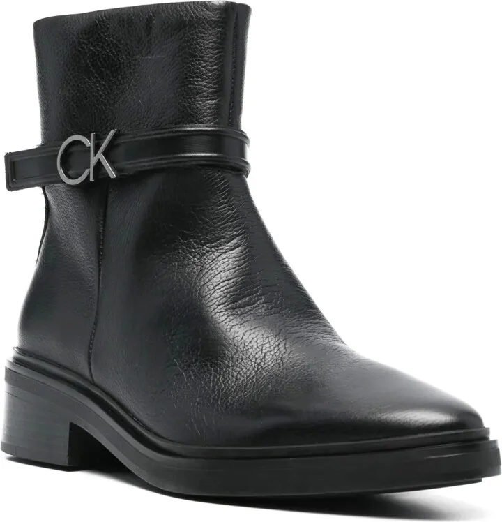 Leather Ankle Boots - Image 2