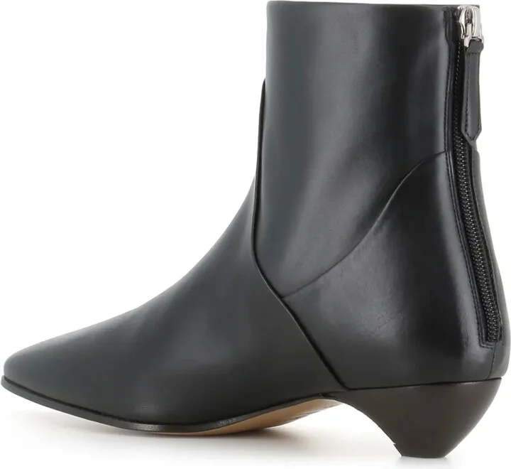 Leather Ankle Boots - Image 3