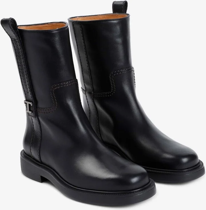 Leather Ankle Boots - Image 2
