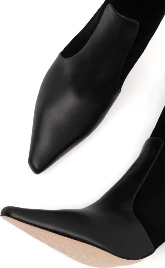 Leather Ankle Boots - Image 4